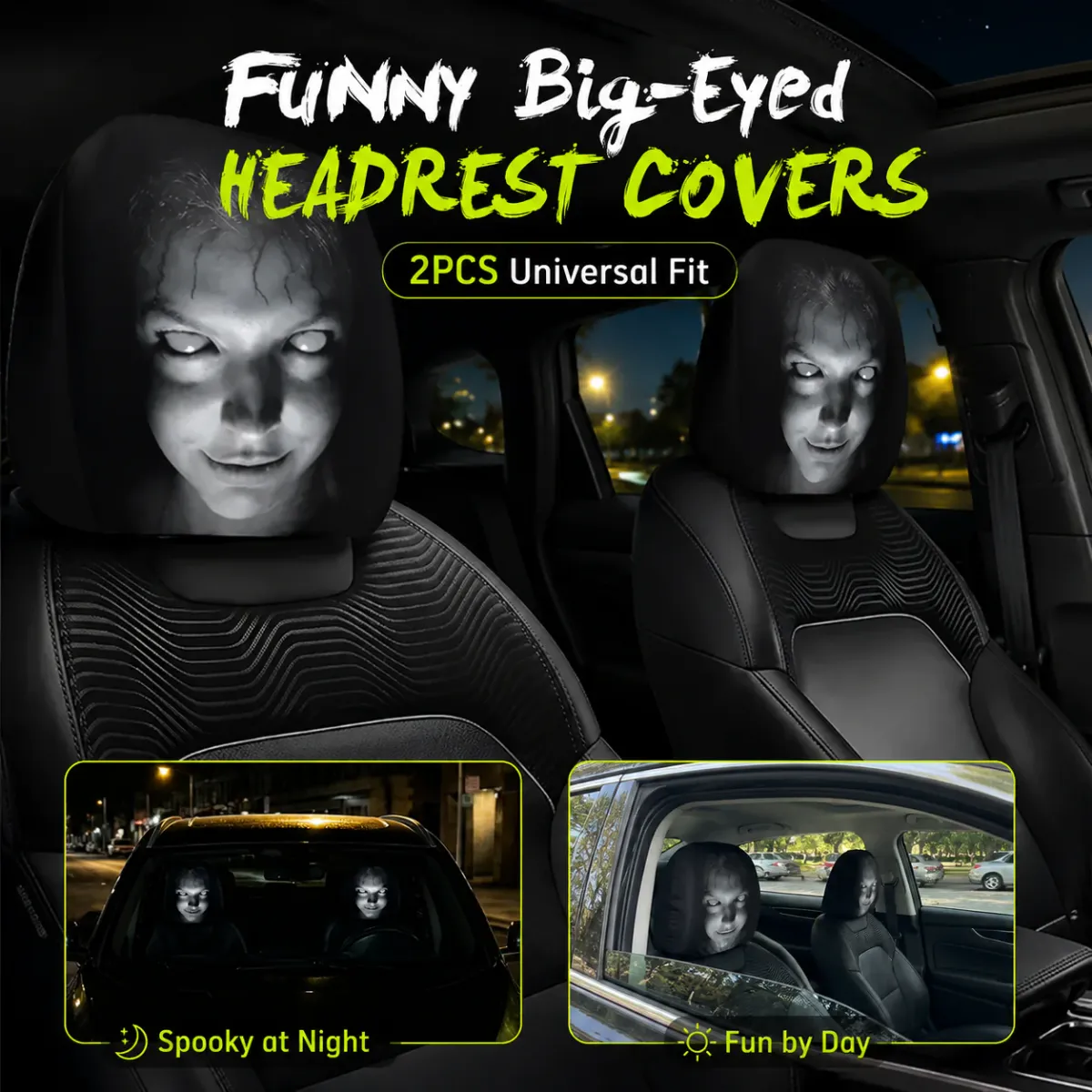 Spooky covers by day and by night